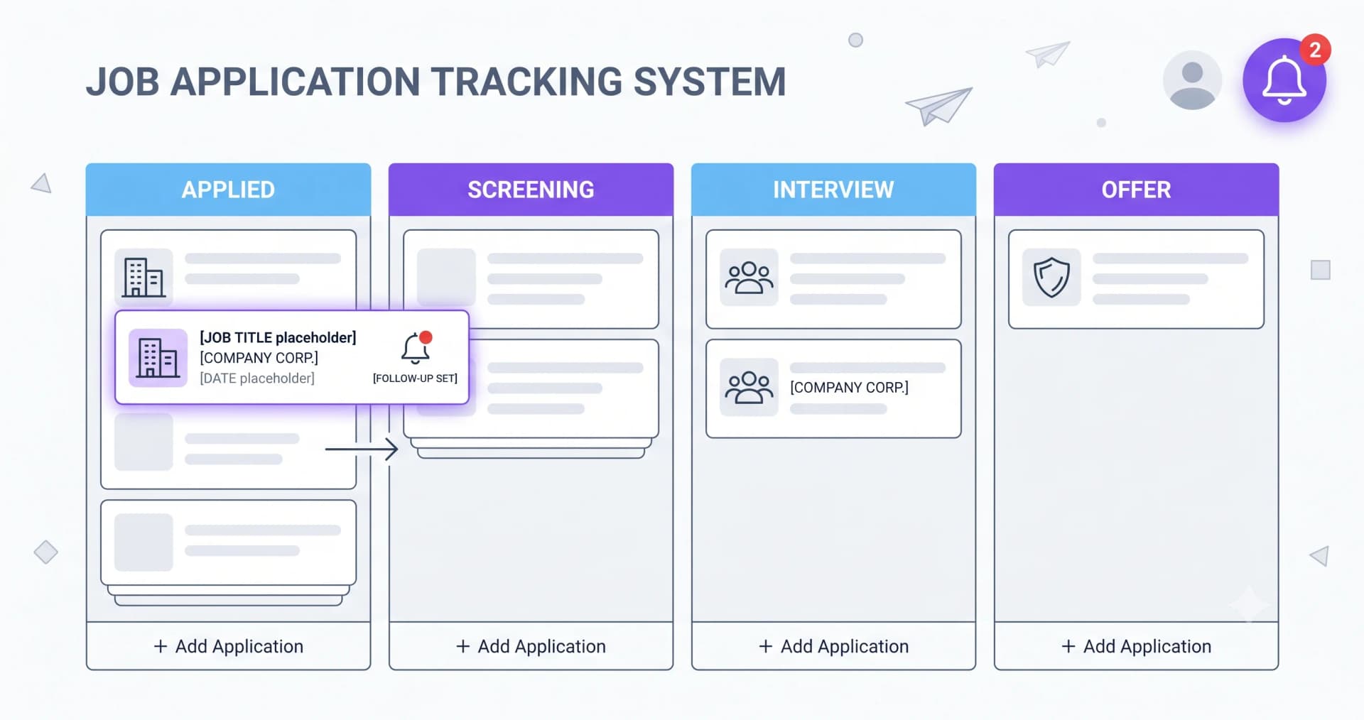 Tracking Job Applications: A System That Beats a Spreadsheet — illustration