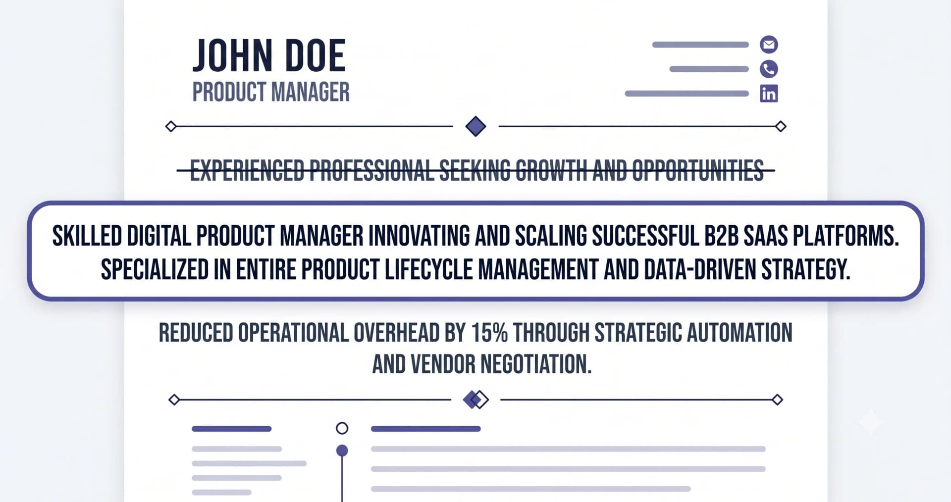 Resume Summary: 12 Examples That Aren't Generic — illustration